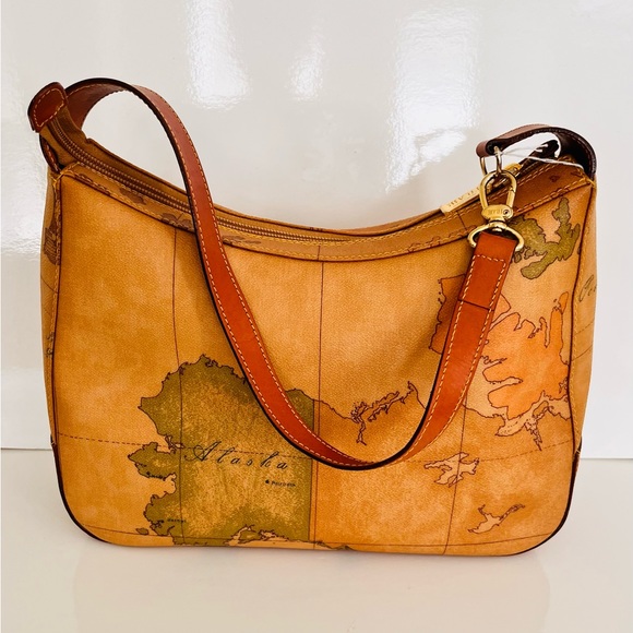 Alviero Martini Classe  Shoulder bag - Leathers in & out - Picture 1 of 9